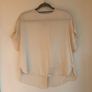 Banana Republic Silky Cream Blouse